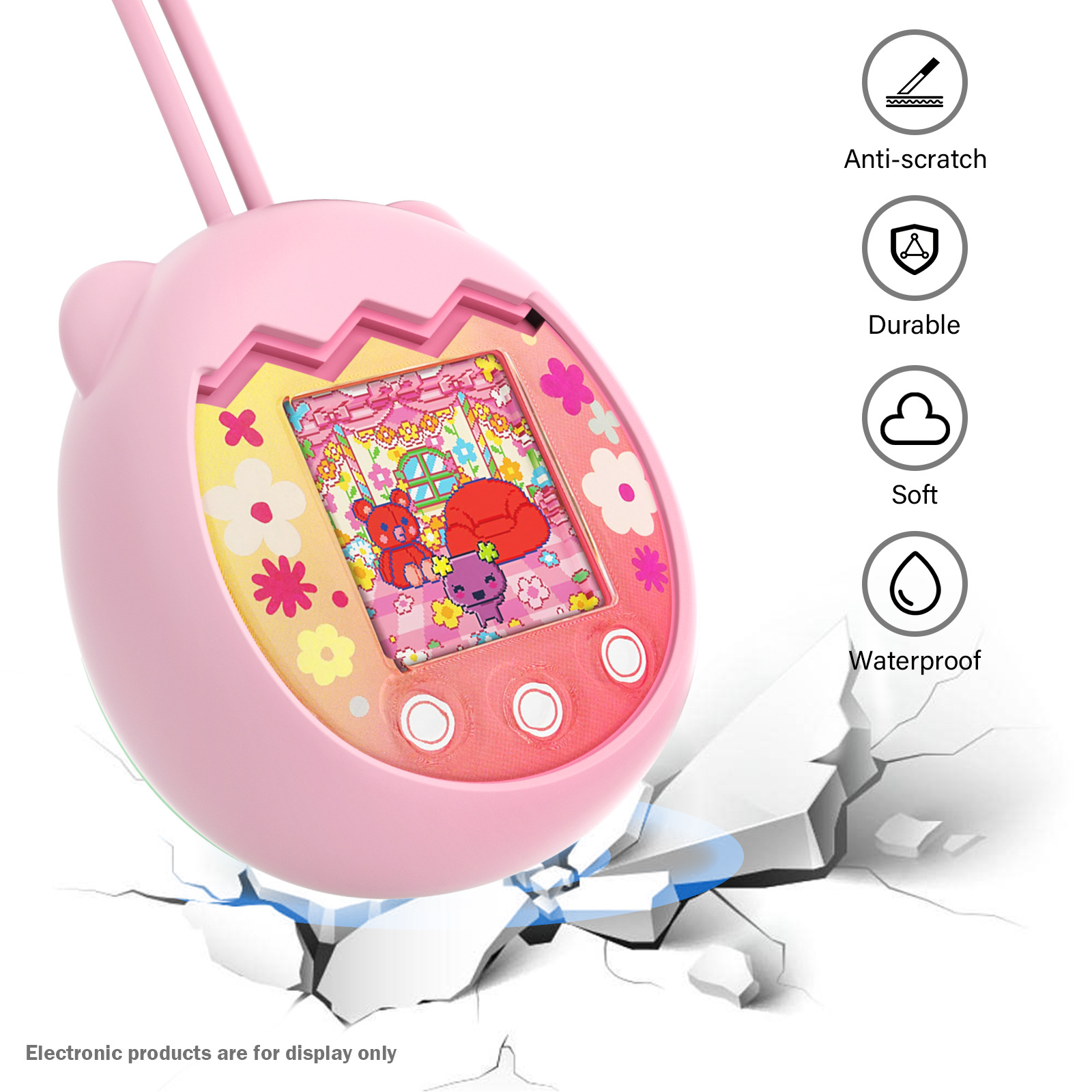 Tamagotchi Electronic Pet Virtual - Étui de protection électronique virtuel pour