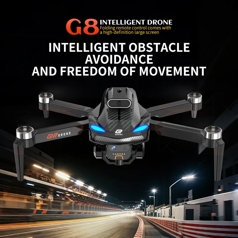 Drone pliable G8 GPS original  - Fpv Brushless Rc Drone 4K avis et prix