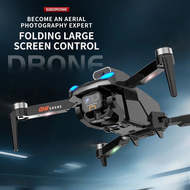 Drone pliable G8 GPS original  - Fpv Brushless Rc Drone 4K avis et prix