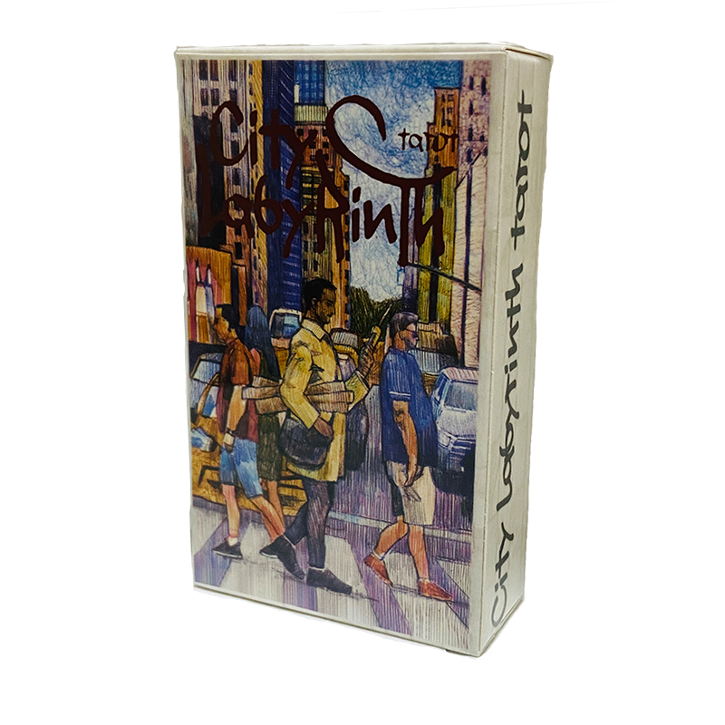 Cartes de Tarot City Labyrinth - Tarot Cards Deck With Guidebook avis et prix