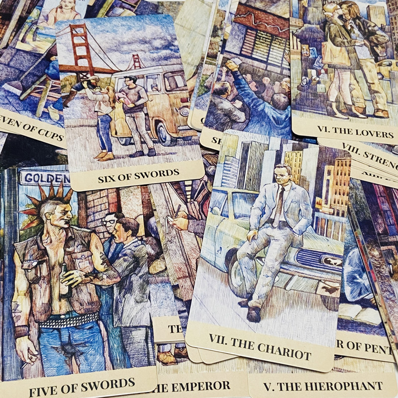 Cartes de Tarot City Labyrinth - Tarot Cards Deck With Guidebook avis et prix