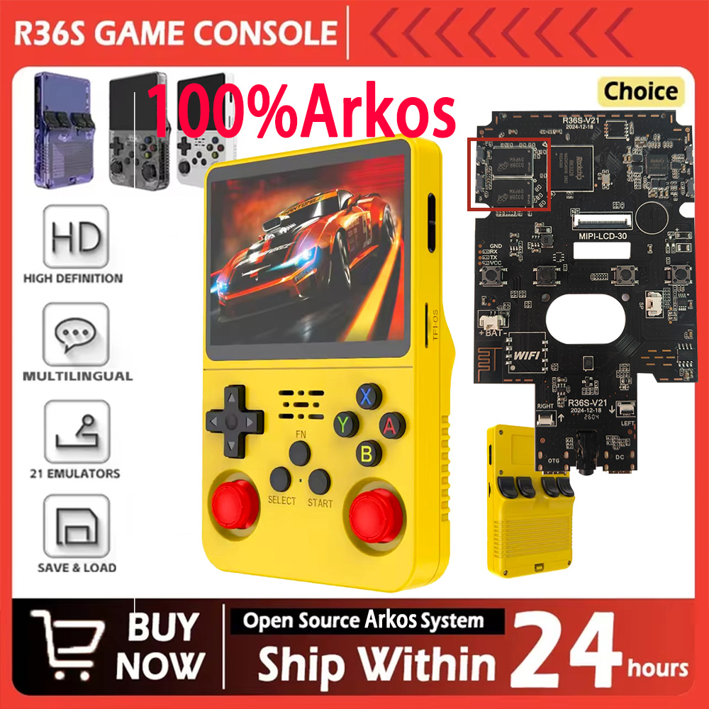 R36S Nouvelle console de jeux  - Retro Handheld Game Console R36S avis et prix