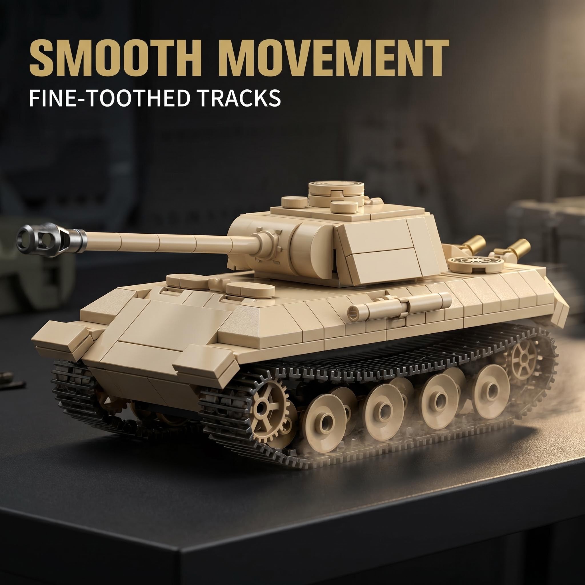 503 pièces, modèle de char de  - Lego Compatible Military Tank avis et prix
