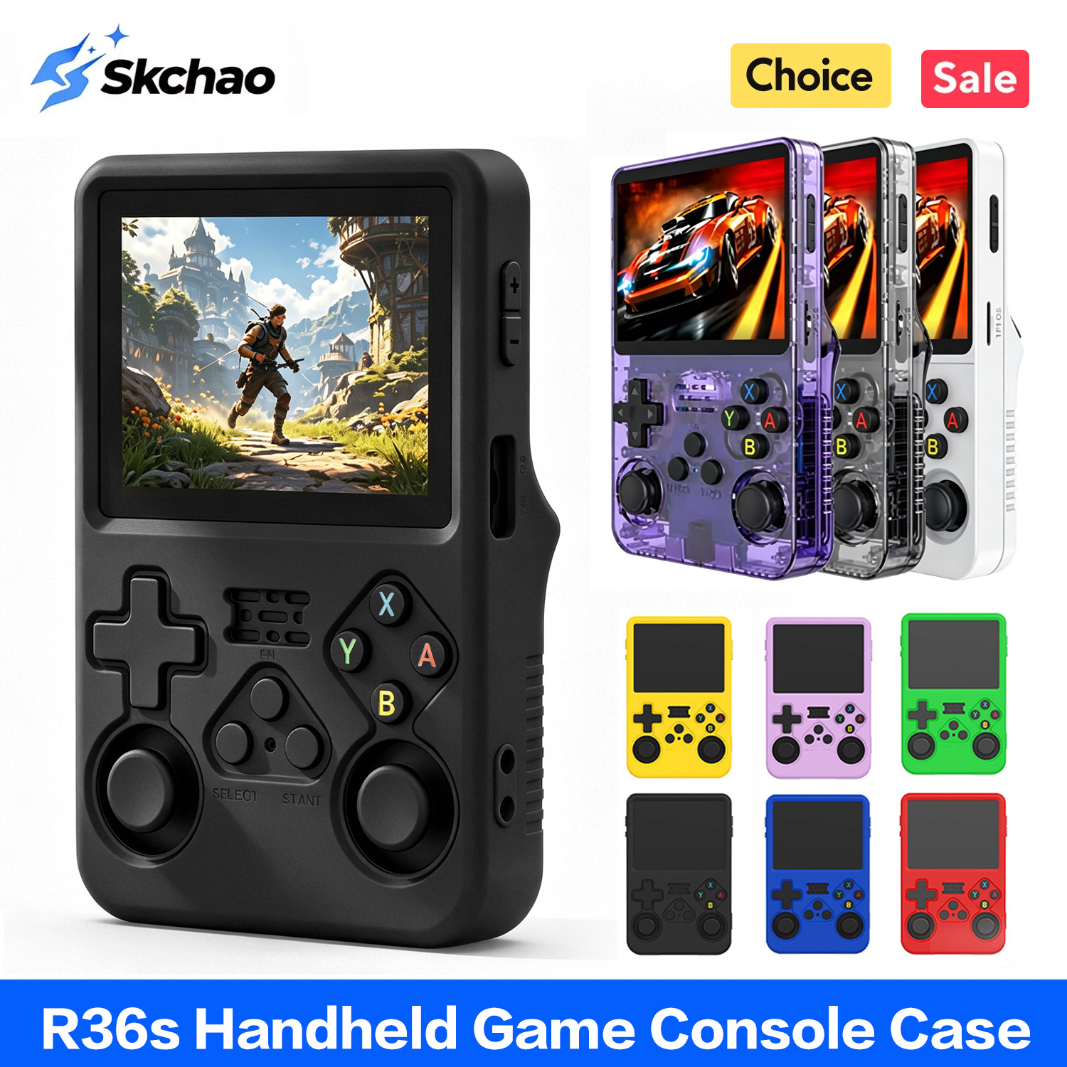 Coque de protection R36s pour  - Retro Handheld Game Console R36S avis et prix