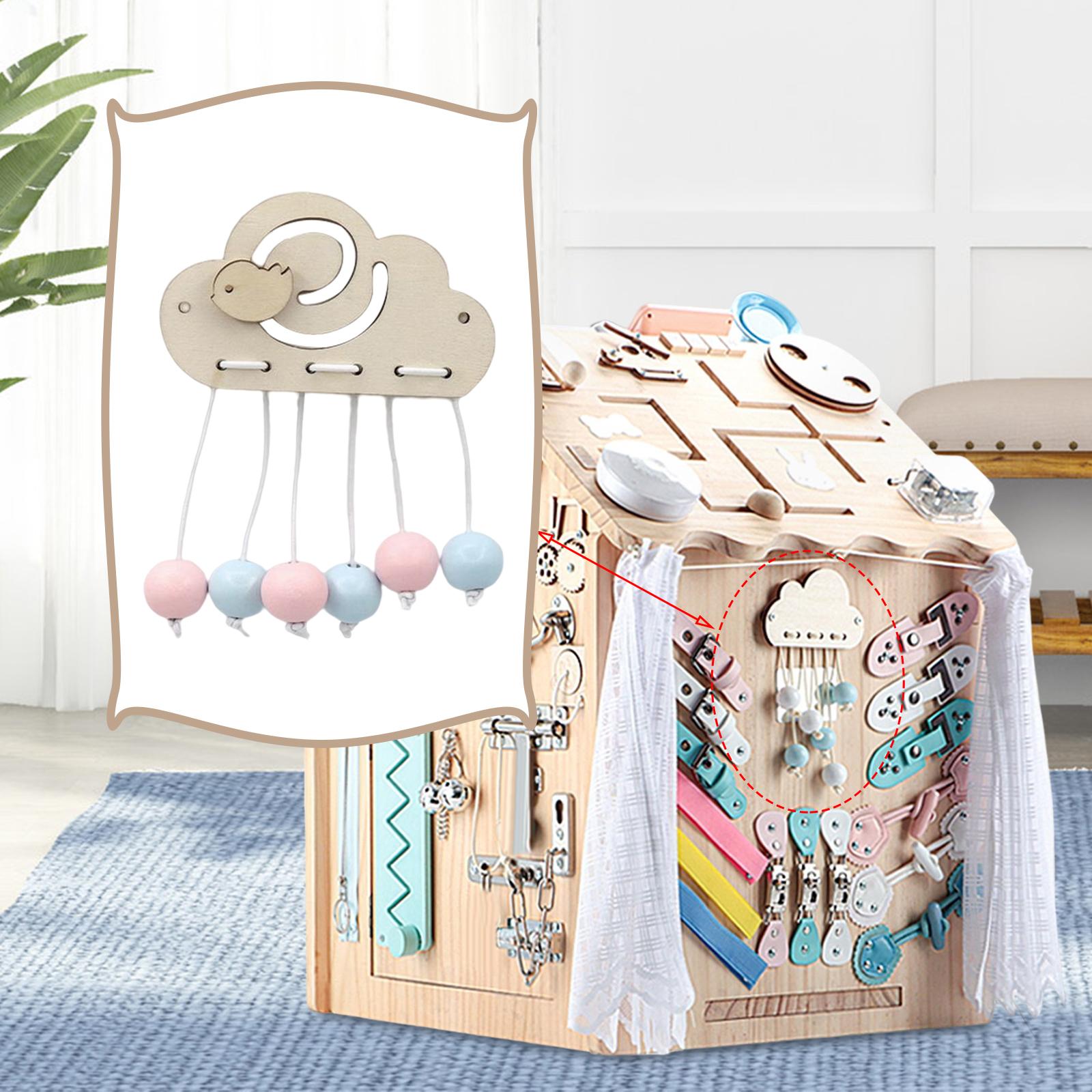 Matériel de tableau d'activité - Montessori Wooden Busy Board Toddler avis et prix