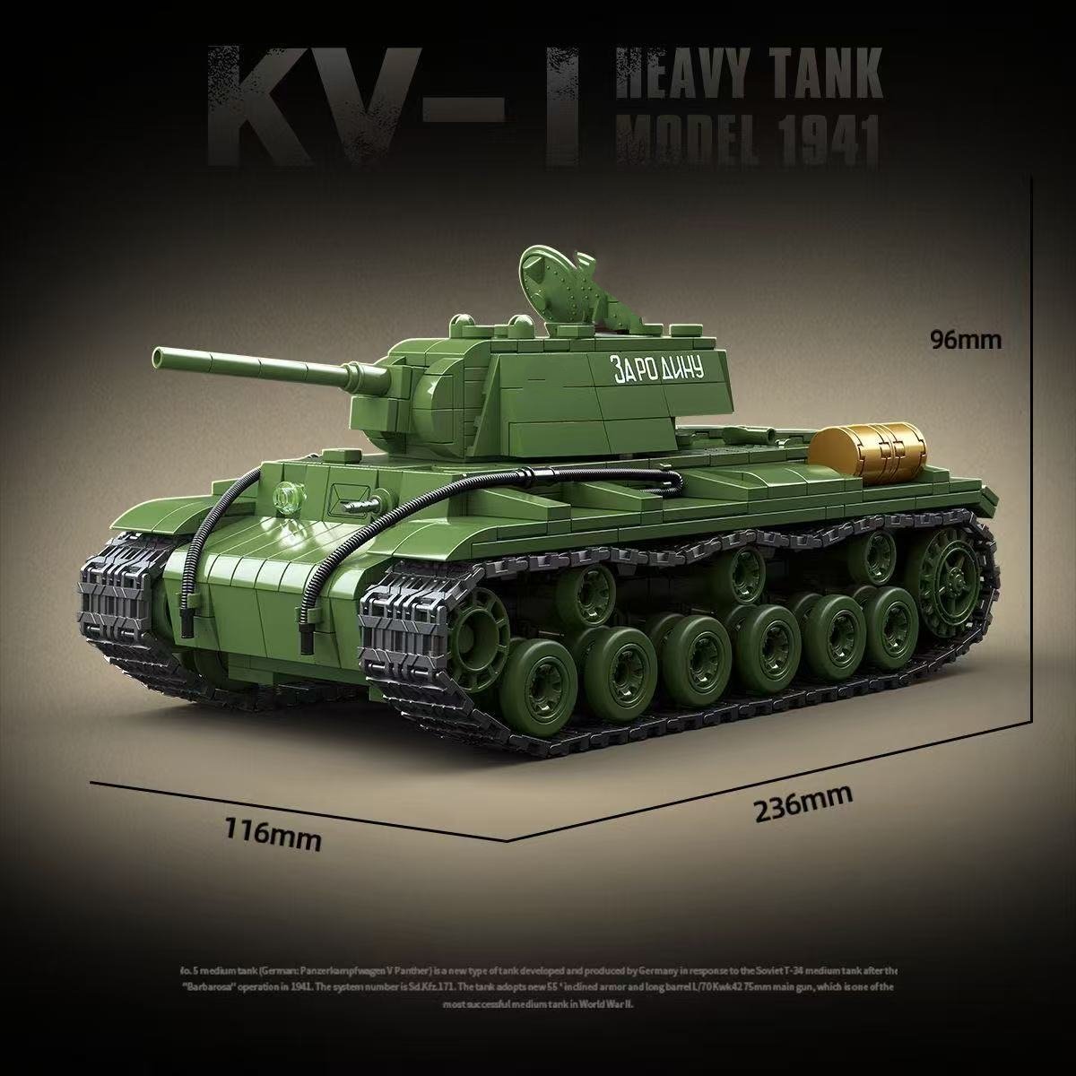 Blocs de construction de chars - Lego Compatible Military Tank avis et prix