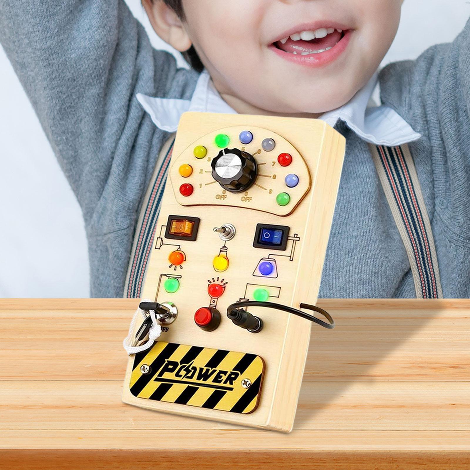 Tableau d'activités Montessori - Montessori Wooden Busy Board Toddler avis et prix