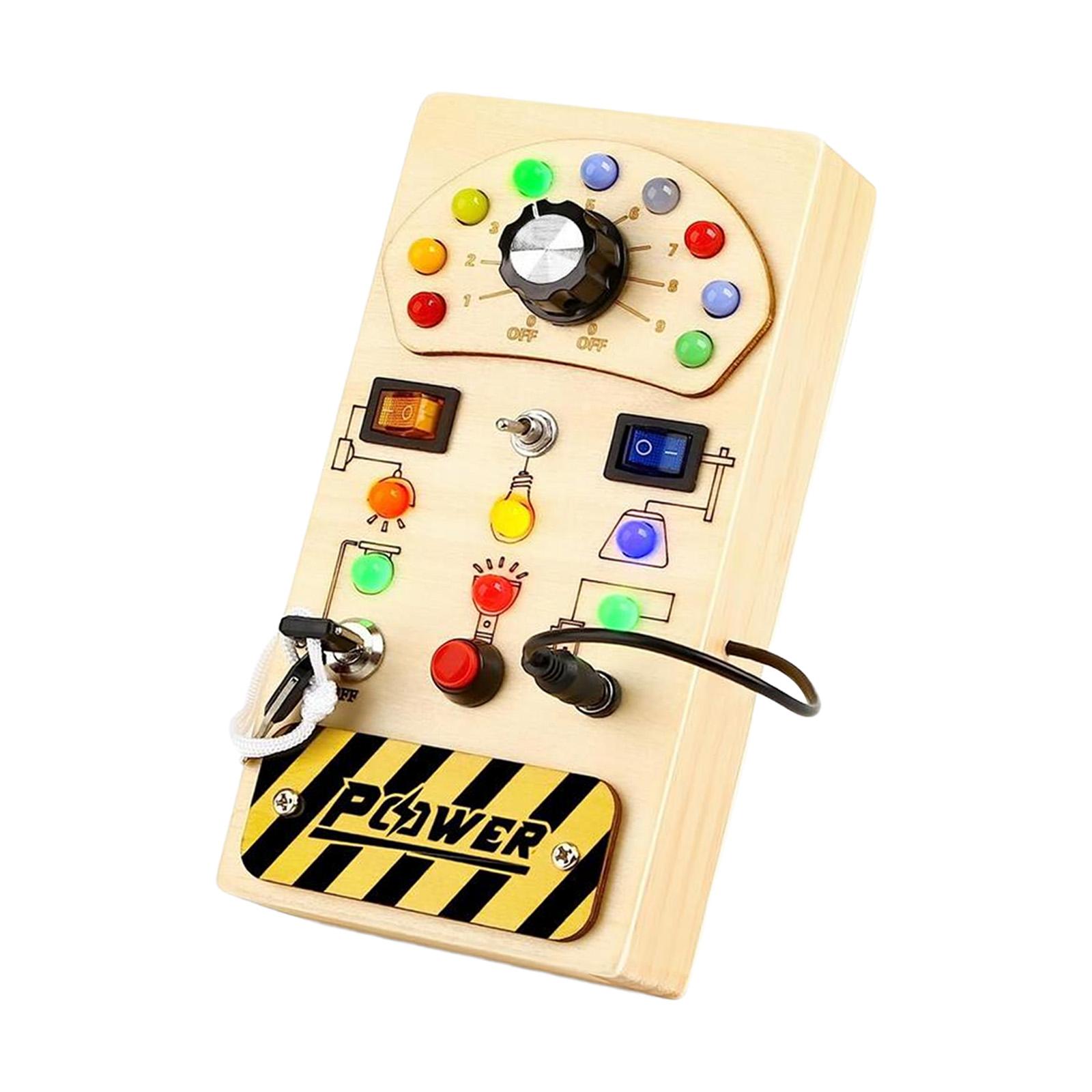 Tableau d'activités Montessori - Montessori Wooden Busy Board Toddler avis et prix