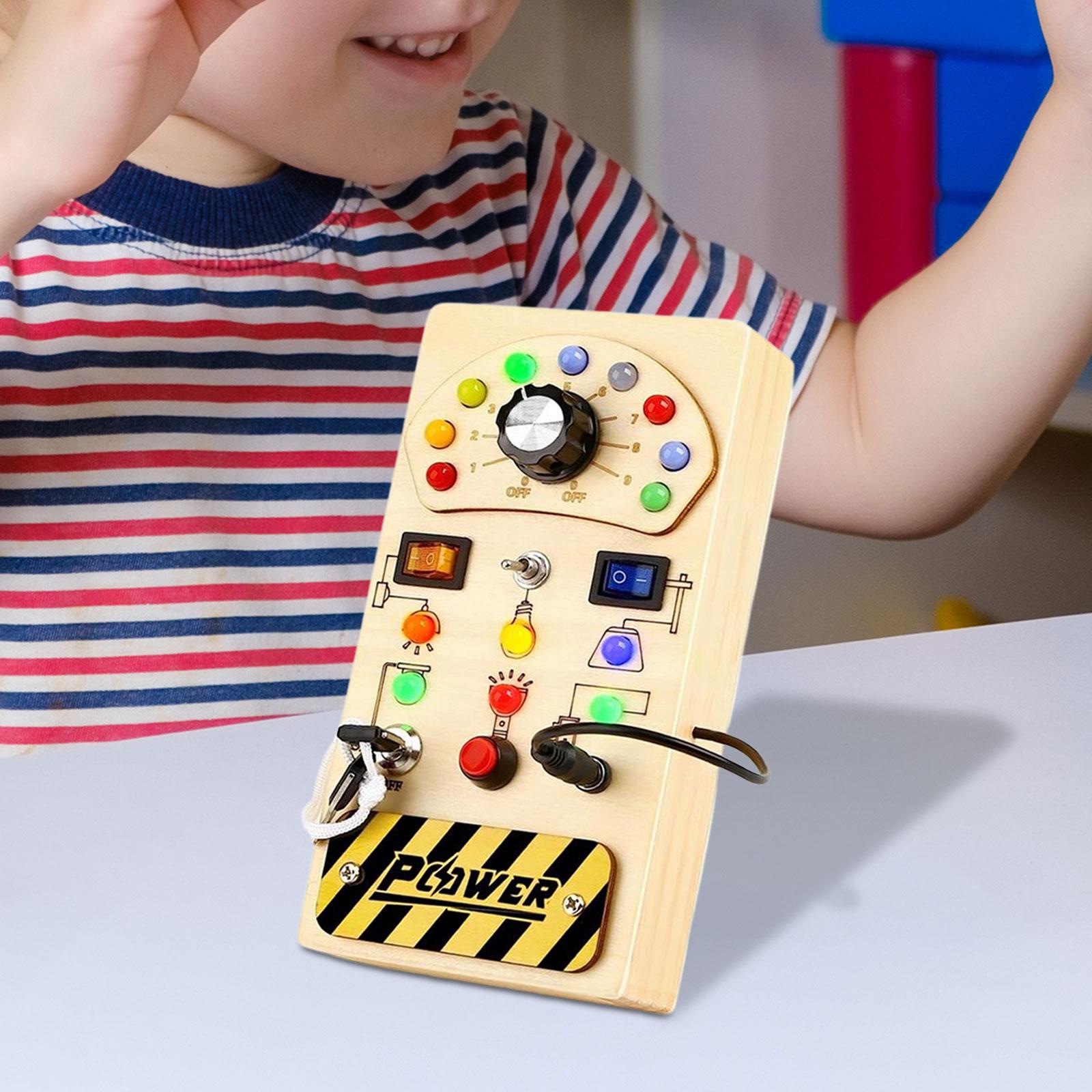 Tableau d'activités Montessori - Montessori Wooden Busy Board Toddler avis et prix
